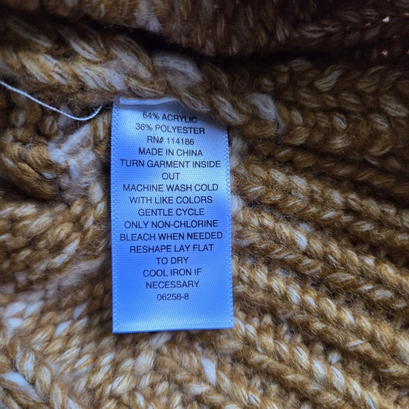 a.n.a Mock Neck Cable Knit Pullover Sweater - Picture 9 of 9